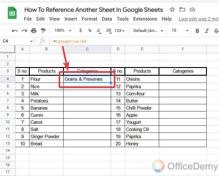 How To Reference Another Sheet In Google Sheets 11