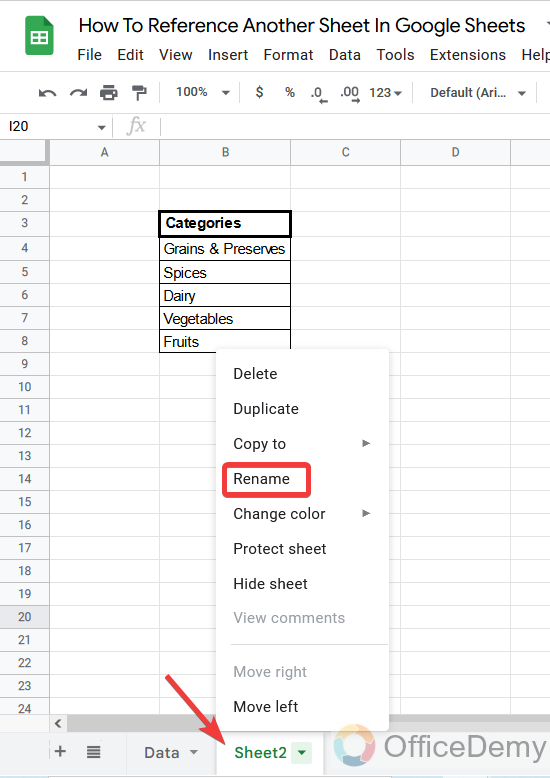 How To Reference Another Sheet In Google Sheets 5