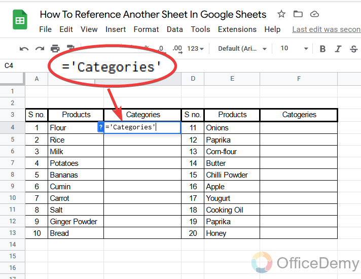 How To Reference Another Sheet In Google Sheets 8