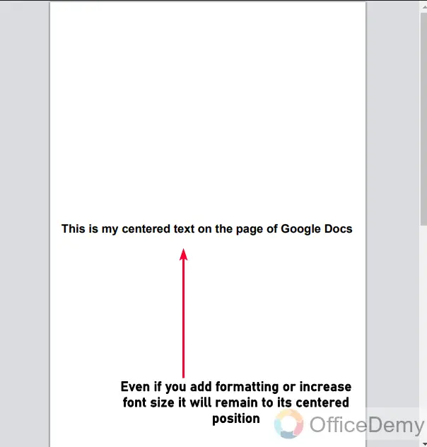 How to Center Text on a Page in Google Docs 18