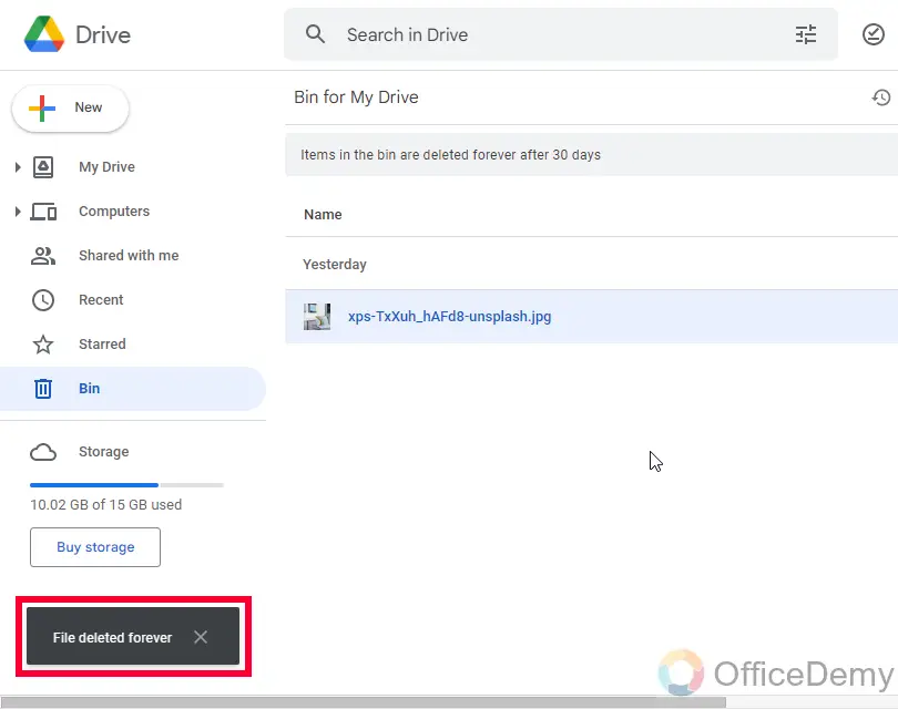 How to Delete Multiple Google Docs 17