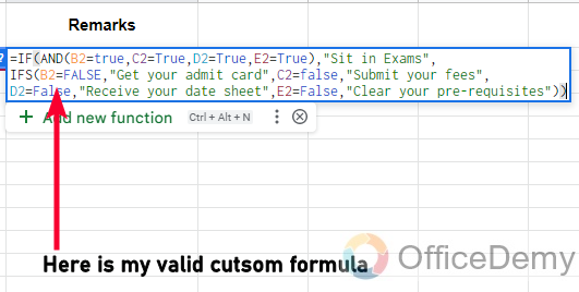 How to Do a Function in Google Sheets 12