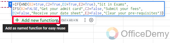 How to Do a Function in Google Sheets 13