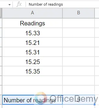 How to Find Uncertainty in Google Sheets 15