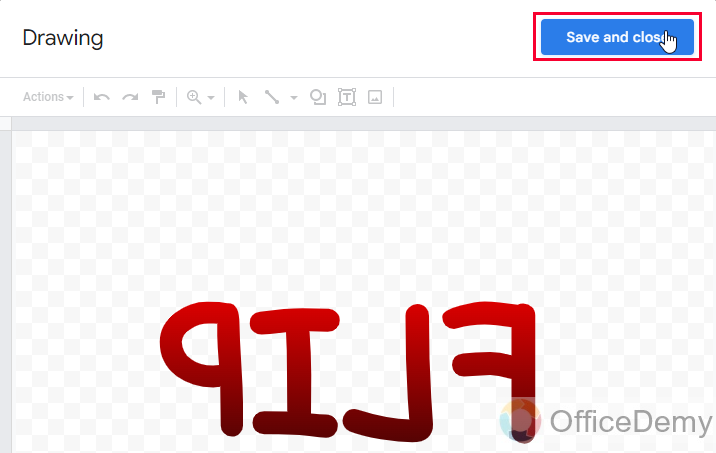 How to Flip Text in Google Docs 15