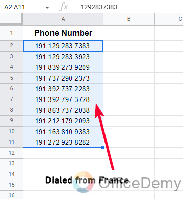 How to Format Phone Numbers in Google Sheets 16