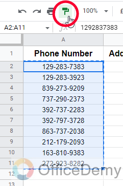 How to Format Phone Numbers in Google Sheets 21