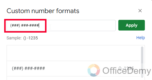 How to Format Phone Numbers in Google Sheets 4