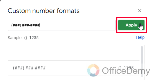 How to Format Phone Numbers in Google Sheets 5