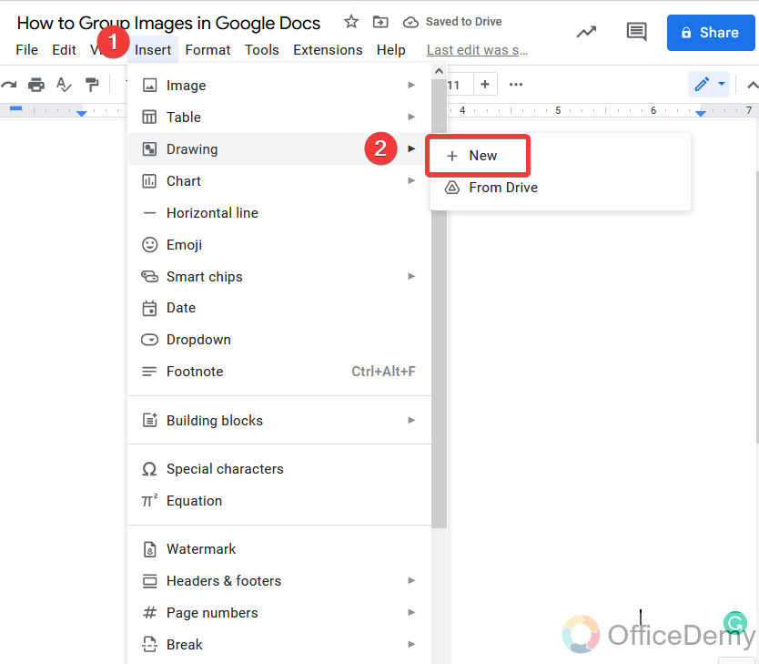 How to Group Images in Google Docs 16