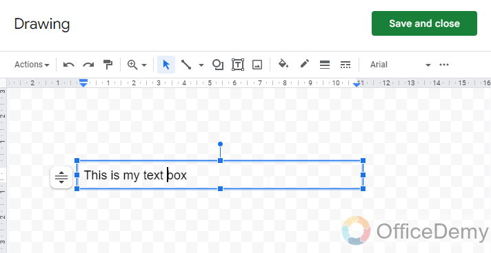 How to Insert a Text Box in Google Sheets 12