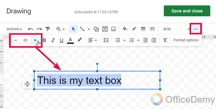 How to Insert a Text Box in Google Sheets 13