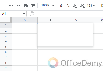 How to Insert a Text Box in Google Sheets 31
