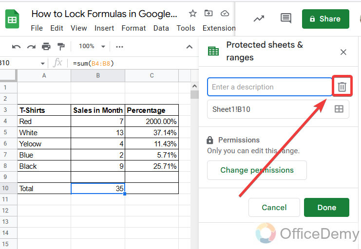 How to Lock Formulas in Google Sheets 17