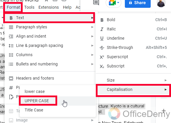 How to Make All Letters Lowercase on Google Docs 10