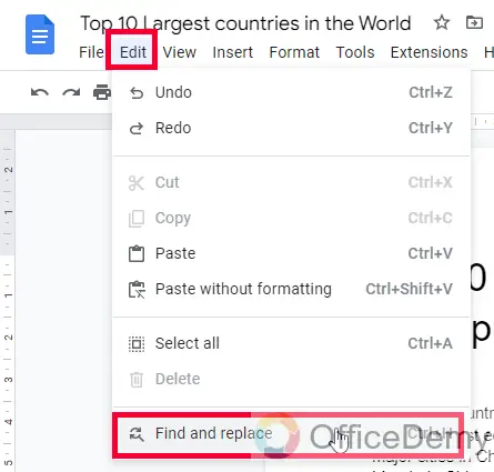 How to Make Periods Bigger on Google Docs 2