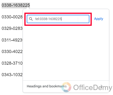 How to Make Phone Numbers Clickable in Google Docs 4