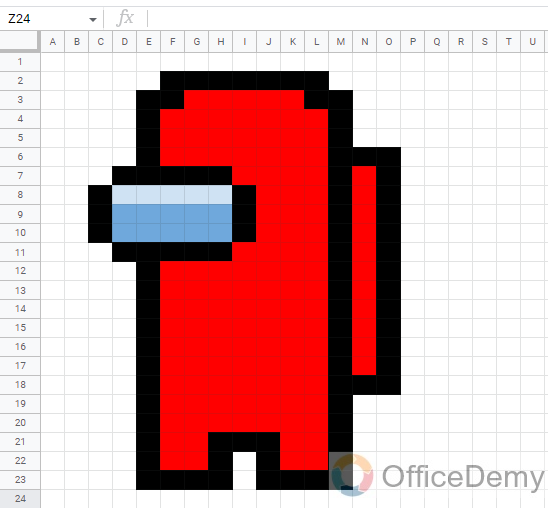 How to Make Pixel Art in Google Sheets 10