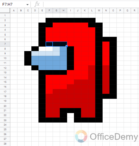 How to Make Pixel Art in Google Sheets 11