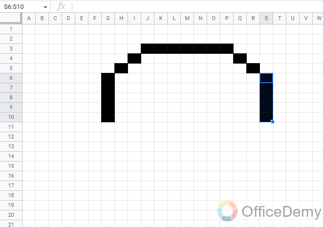 How to Make Pixel Art in Google Sheets 14