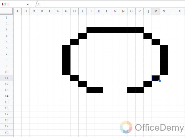 How to Make Pixel Art in Google Sheets 15