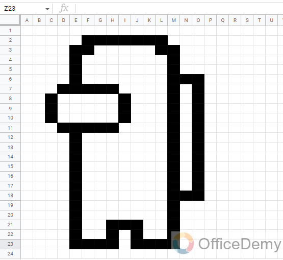 How to Make Pixel Art in Google Sheets 7