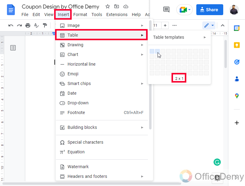 How to Make a Coupon on Google Docs 2