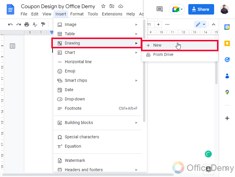 How to Make a Coupon on Google Docs 17