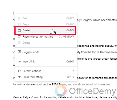 How to Move Pages in Google Docs 7