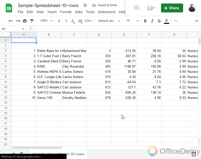 How to Open an Excel file in Google Sheets 16