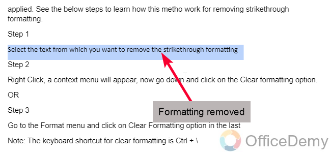 How to Remove Strikethrough in Google Docs 9