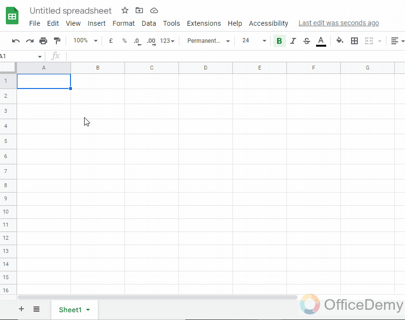 How to Select Multiple Cells in Google Sheets 16
