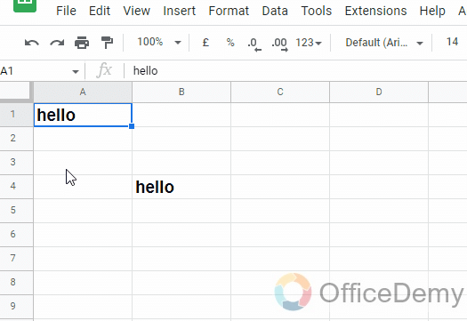 How to Select Multiple Cells in Google Sheets 5