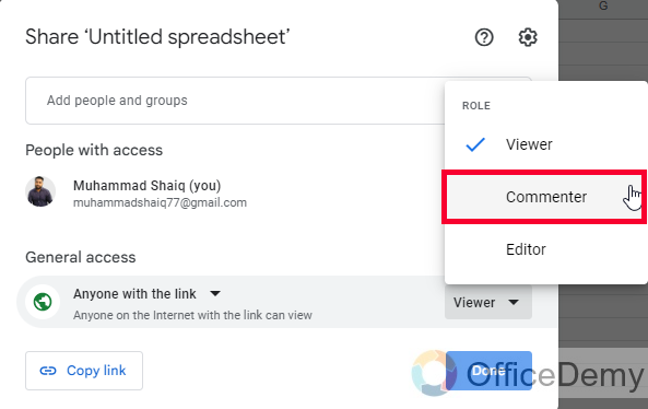 How to Share Google Sheets 12