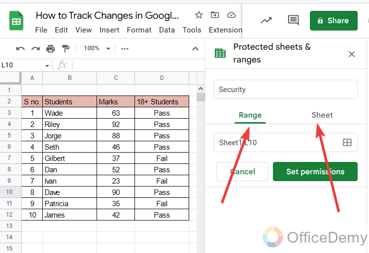 How to Track Changes in Google Sheets 12