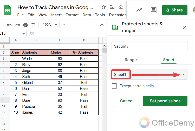 How to Track Changes in Google Sheets 13