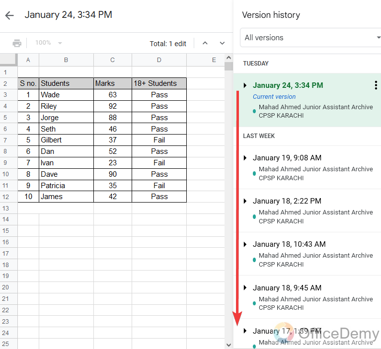 How to Track Changes in Google Sheets 21