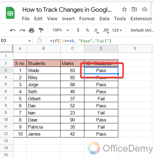 How to Track Changes in Google Sheets 24