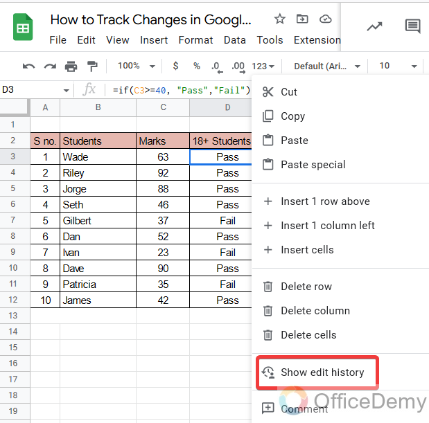 How to Track Changes in Google Sheets 25