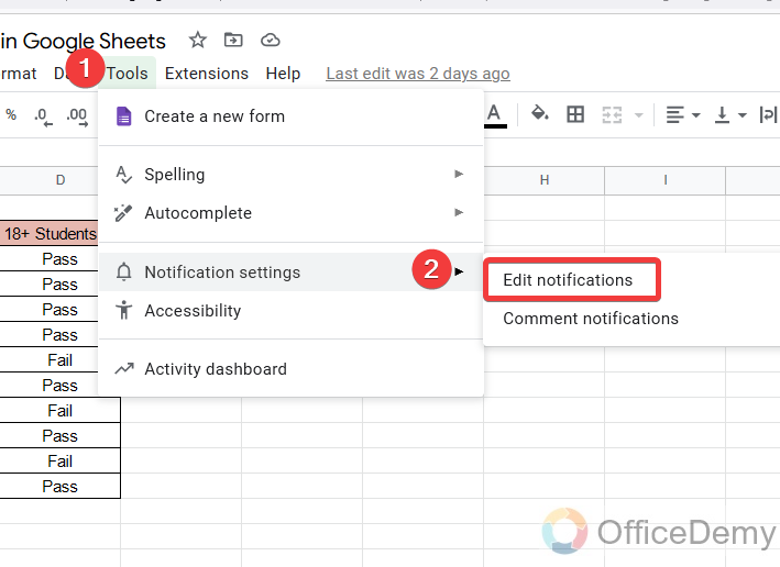 How to Track Changes in Google Sheets 3