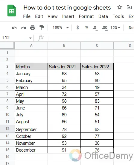 How to do a t test in google sheets 10