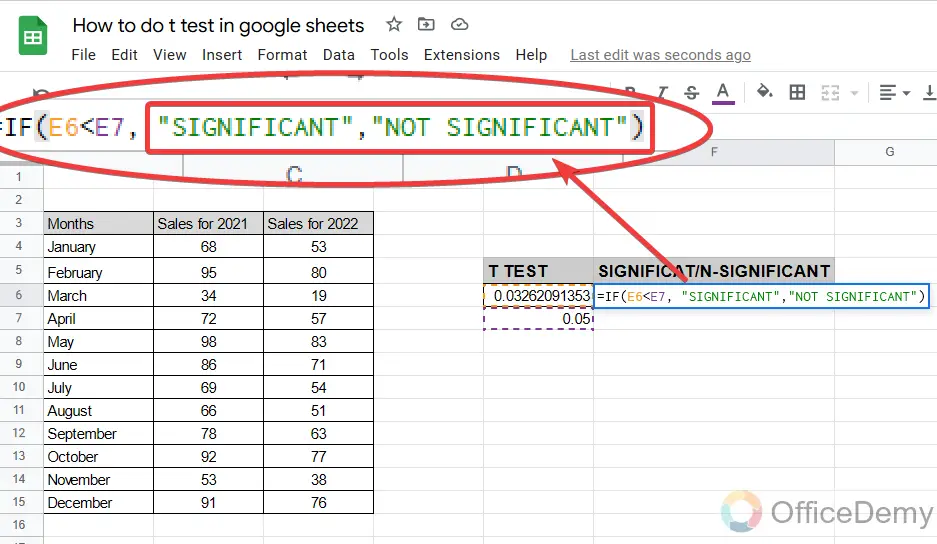 How to do a t test in google sheets 21