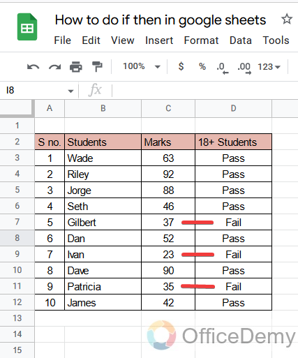 How to do if then in google sheets 11