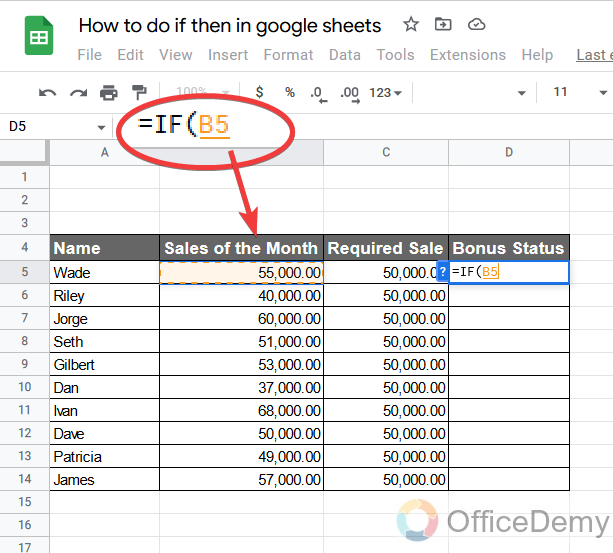 How to do if then in google sheets 14