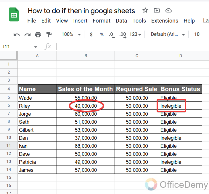 How to do if then in google sheets 18