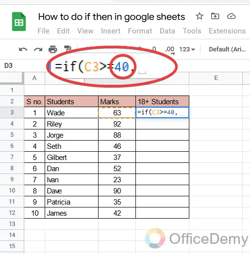 How to do if then in google sheets 6