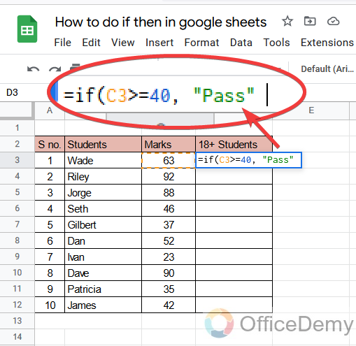 How to do if then in google sheets 7