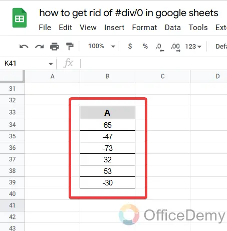 How to hide #div0 in google sheets 19