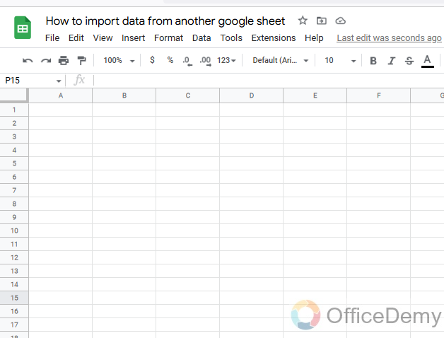 How to import data from another google sheet 12