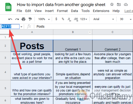 How to import data from another google sheet 18